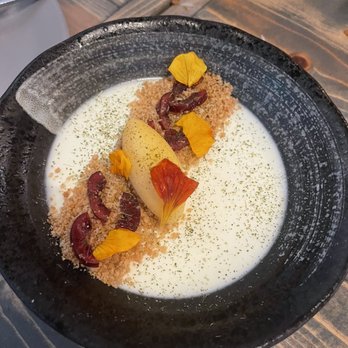Dija Mara - Lime Leaf Panna Cotta - Indonesian Near Me - Oceanside, California Dija Mara - Lime Leaf Panna Cotta - Indonesian Near Me - Oceanside, California