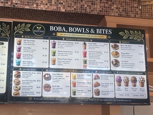 Menu photo 1 Cafe Matchai Brookline, MA Menu photo 1 Cafe Matchai Brookline, MA