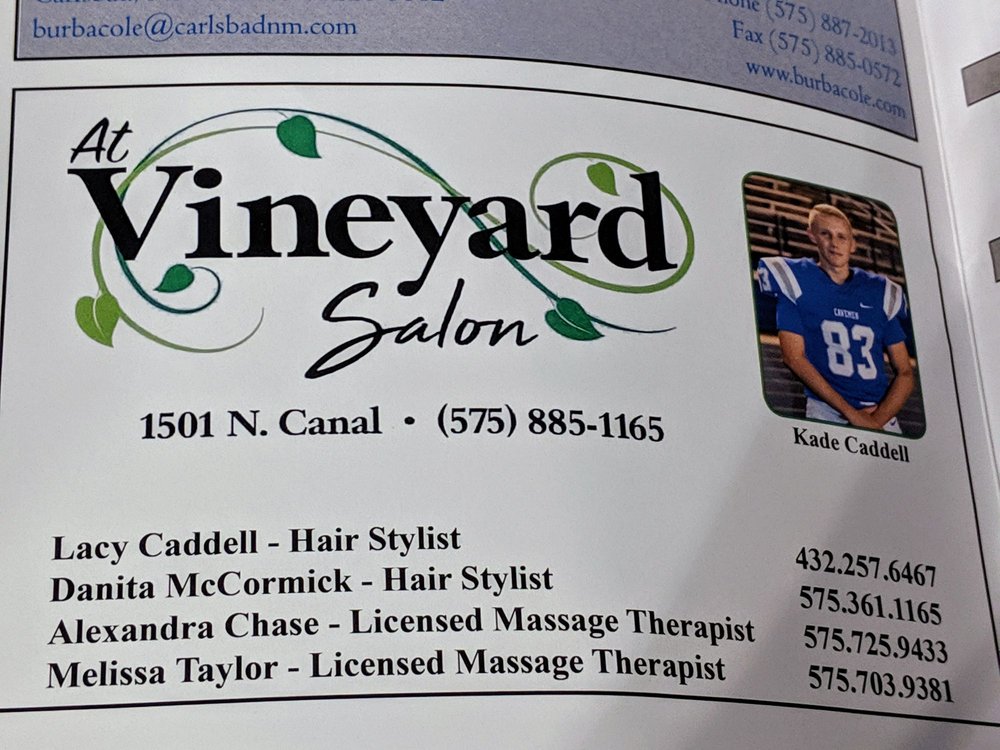 AT VINEYARD SALON Updated August 2024 1501 North Canal, Carlsbad
