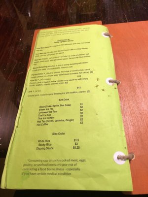 Menu photo 1 Sabeing Boone King Boone, NC Menu photo 1 Sabeing Boone King Boone, NC