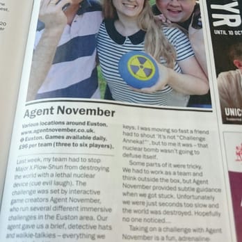 Agent November - Arts & Entertainment Near Me