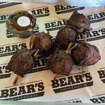 Bear's Smokehouse Barbecue - Moink Balls - Barbeque Near Me - Hartford, Connecticut Bear's Smokehouse Barbecue - Moink Balls - Barbeque Near Me - Hartford, Connecticut