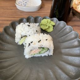 California roll with real crab California roll with real crab