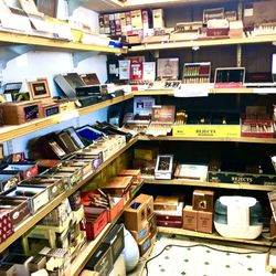Alpine Liquor Store - Inside humidor