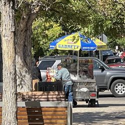 Henry's Hot Dogs - Handy and his hot dog stand