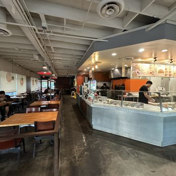 Blaze Pizza - partial view of the kitchen and dining room - Pizza Near Me - Hawthorne, California Blaze Pizza - partial view of the kitchen and dining room - Pizza Near Me - Hawthorne, California