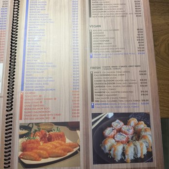 Sushi Tsunami - Menu p2 - Sushi Bars Near Me - Fairfield, California