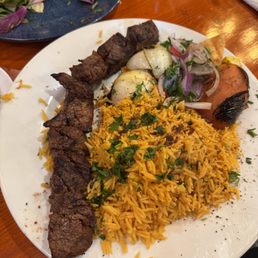Beef shish kebab Beef shish kebab