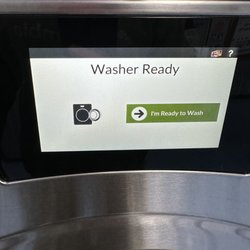 Touch screen washers.