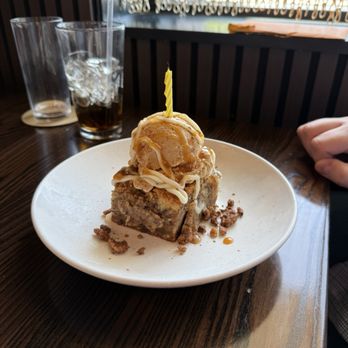 Napoli Kirkwood - Birthday Bread pudding - Italian Near Me - Kirkwood, Missouri Napoli Kirkwood - Birthday Bread pudding - Italian Near Me - Kirkwood, Missouri