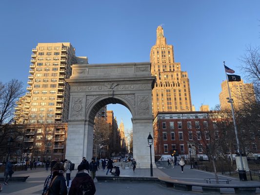 Washington Square Arch by null