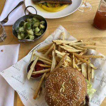 Preserve - Pan Roasted Rockfish and Burger - Bars Near Me - Annapolis, Maryland