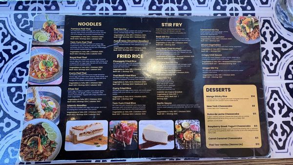 Menu photo 2 Chiang Rai Thai Kitchen and Bar Markham, ON