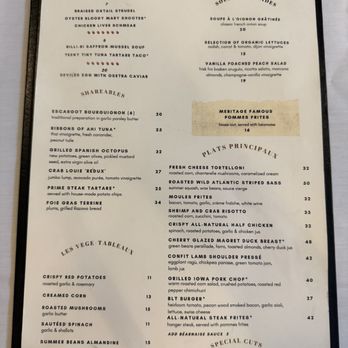 Meritage - Menu - French Near Me - Saint Paul, Minnesota