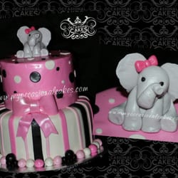 Occasional Cakes - Pretty in Pink Elephant Cake