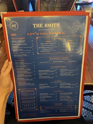 Menu photo 1 The Smith New York, NY Menu photo 1 The Smith New York, NY