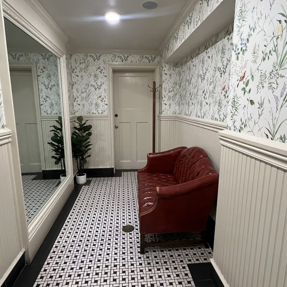Antoine's Restaurant - Inside women's bathroom - French Near Me - New Orleans, Louisiana Antoine's Restaurant - Inside women's bathroom - French Near Me - New Orleans, Louisiana