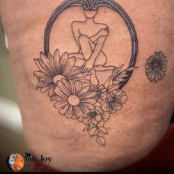 Ink Joy - This was after my 1st sitting.