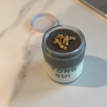 Tong Sui - black sesame pudding - $9.95 - Desserts Near Me - San Mateo, California Tong Sui - black sesame pudding - $9.95 - Desserts Near Me - San Mateo, California
