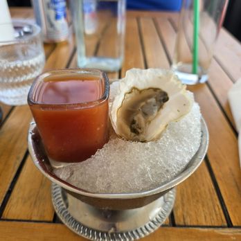 Salt Wharf - Oyster shooter - Seafood Near Me - Camden, Maine Salt Wharf - Oyster shooter - Seafood Near Me - Camden, Maine