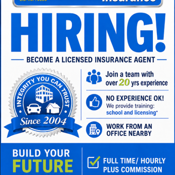 Hammer Insurance - How Hiring for Customer Service! - Home & Rental Insurance Near Me - Rancho Cucamonga, California Hammer Insurance - How Hiring for Customer Service! - Home & Rental Insurance Near Me - Rancho Cucamonga, California