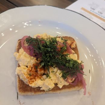 Milkhouse - Deviled egg toast - American Near Me - Orlando, Florida