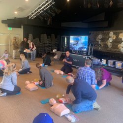 Learning First aid and Basic Life Support at Eagle Ridge Church in Menifee, CA