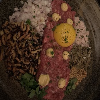 Starry Night Café - Steak tartar - New American Near Me - Ferrisburgh, Vermont Starry Night Café - Steak tartar - New American Near Me - Ferrisburgh, Vermont