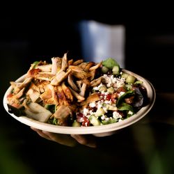 Yafa Hummus - Chicken Shawarma Bowl with Greek Salad Sides