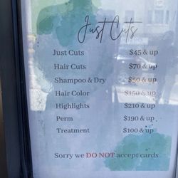 Just Cuts Hair Care - As of July 2026