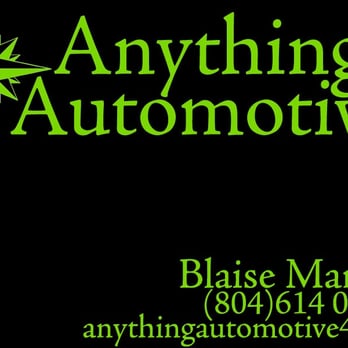 Anything Automotive - Auto Repair Near Me - Richmond, Virginia Anything Automotive - Auto Repair Near Me - Richmond, Virginia