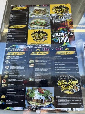 Menu photo 1 Wize Guys Beefs Moses Lake, WA Menu photo 1 Wize Guys Beefs Moses Lake, WA