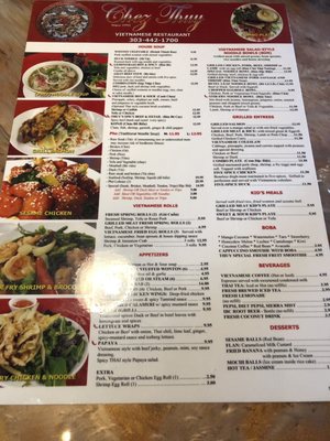 Menu photo 3 Chez Thuy Restaurant Boulder, CO Menu photo 3 Chez Thuy Restaurant Boulder, CO