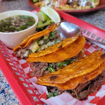 La Birrieria - Quesabirrias wirh consomme - Tacos Near Me - San Antonio, Texas