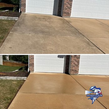 Sharky Clean - Driveway cleaning service in Eureka, Chesterfield, St Louis, Wildwood, St Charles, and St Peters. - Pressure Washers Near Me - St. Louis, Missouri