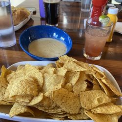 Molly Greens - Chips and queso