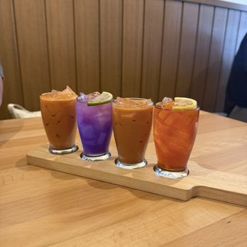 Manon - Thai tea flight - Thai Near Me - Fullerton, California