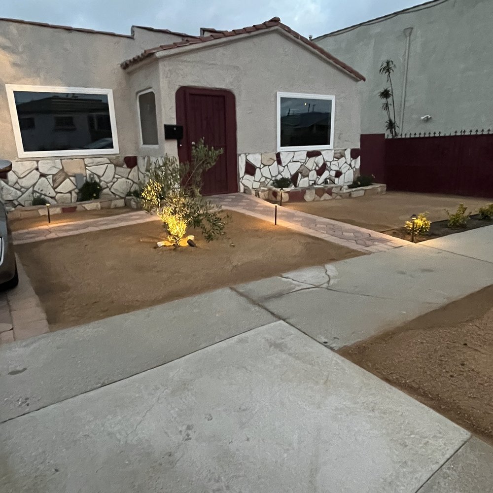 M Flores Landscape - Front Yard AFTER - Landscaping Near Me - Inglewood, California M Flores Landscape - Front Yard AFTER - Landscaping Near Me - Inglewood, California