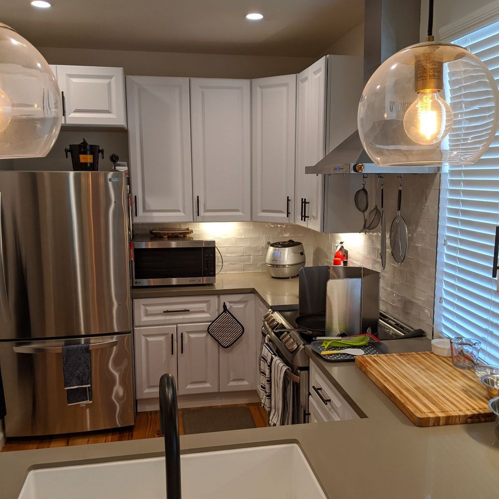 We Remodel & Build - Kitchen completely remodeled. Love the upgrade and it's in active use without a hitch! - General Contractors Near Me - San Jose, California We Remodel & Build - Kitchen completely remodeled. Love the upgrade and it's in active use without a hitch! - General Contractors Near Me - San Jose, California