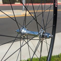 Switchback Velo - Custom hand built wheels. Dura Ace to Velocity