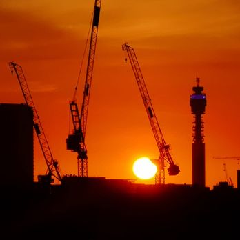 Rumpus Room Rooftop Bar - sunset close up view from terrace - Bars Near Me - London, XGL