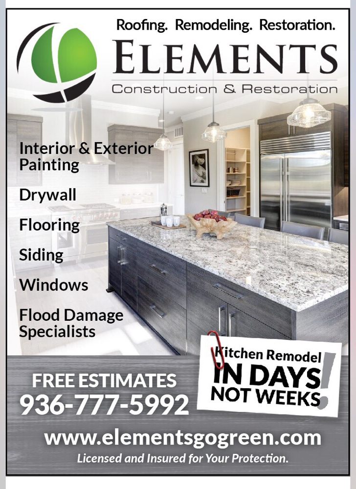 Slide of Elements Construction & Restoration