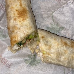 SUPERGREEN CAESAR CHICKEN wrap
