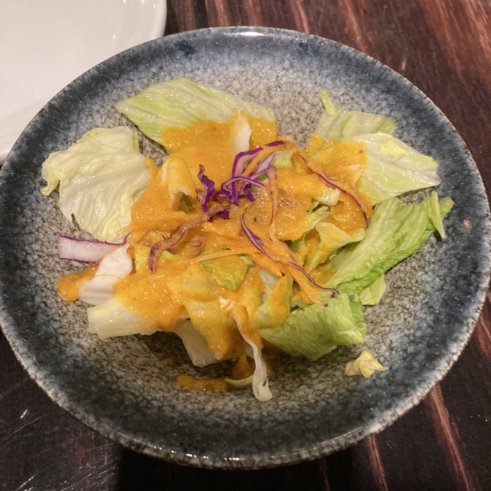 Yuraku - House Salad - Sushi Bars Near Me - Arlington, Virginia Yuraku - House Salad - Sushi Bars Near Me - Arlington, Virginia