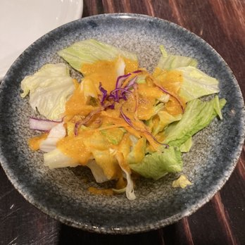 Yuraku - House Salad - Sushi Bars Near Me - Arlington, Virginia