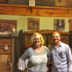 Carolina Rustic Furniture - Cashiers Manager Staff: Rita and Mark