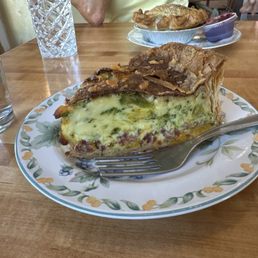 Ham & broccoli quiche Ham & broccoli quiche