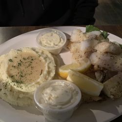 Trails End Pub - Grilled Cod dinner! Amazing