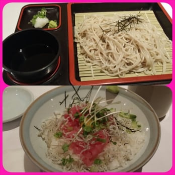 Inaba Restaurant - Soba W/Tuna & Shirasu Mini Bowl Yummmmmmy - Japanese Near Me - Torrance, California