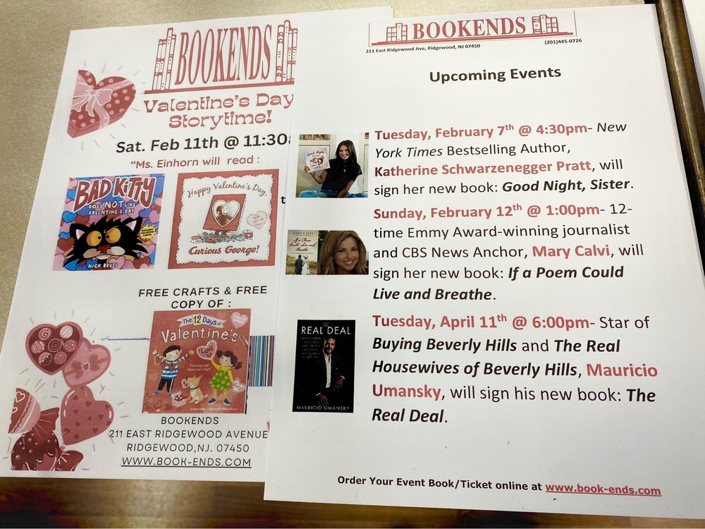 BOOKENDS 54 Photos & 74 Reviews 211 E Ridgewood Ave, Ridgewood, New Jersey Bookstores